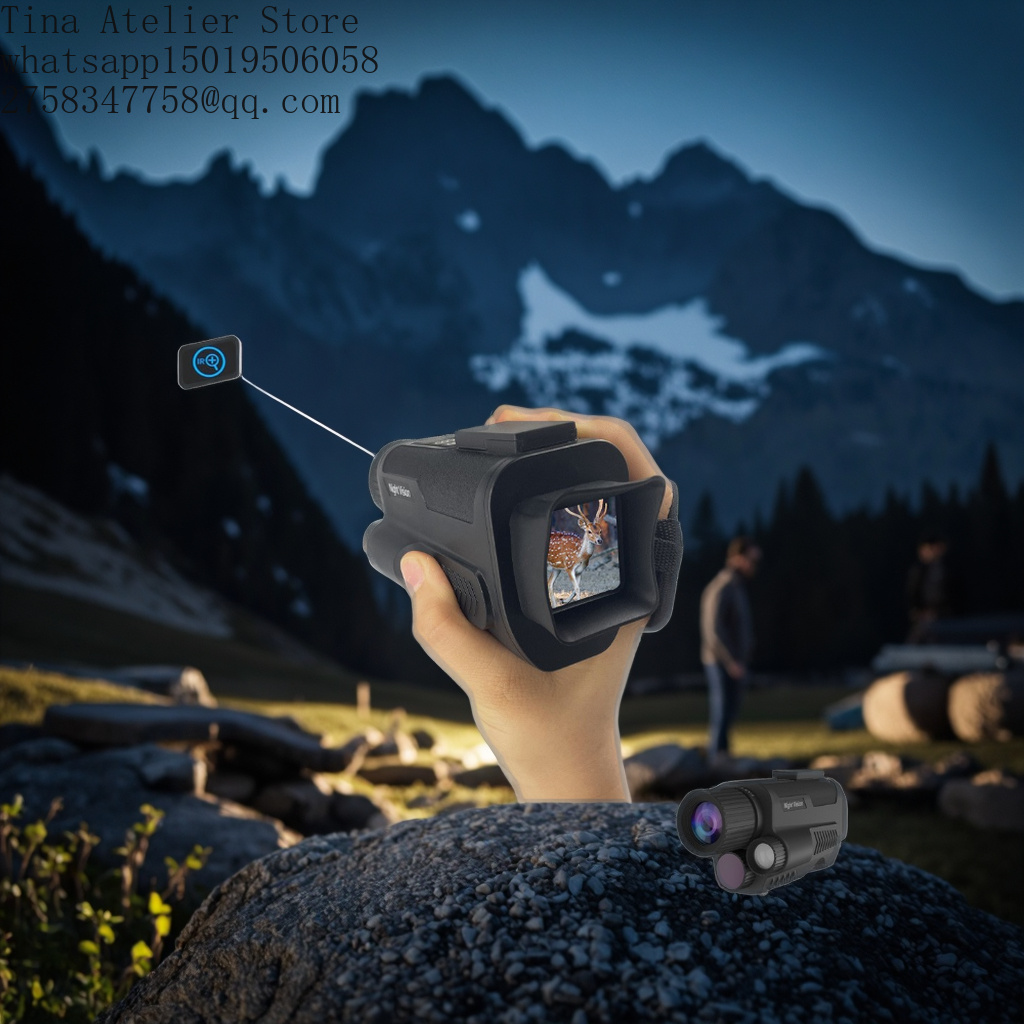 Thermal Scope Night Vision Monocular - Z9001 열화상 스코프 열화상 단안경 40MP