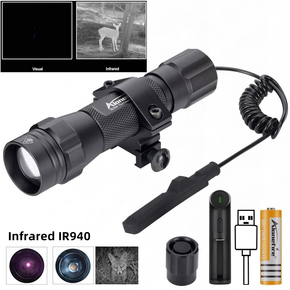 Hunting Thermal Imaging Scope - IR850nm&940nm 최신 적외선 LED 줌 고광도