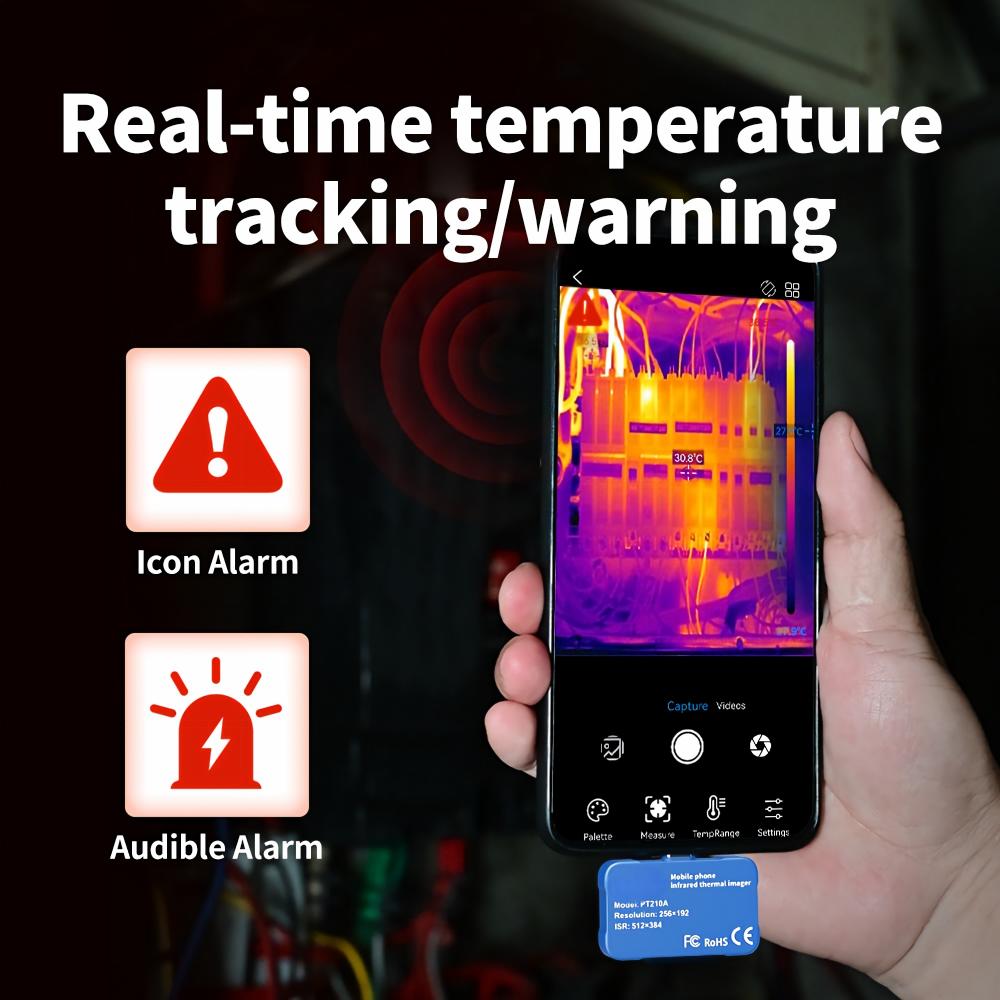 안드로이드용 256x192 해상도의 열화상 카메라, T - Thermal Imaging Camera 256X192 리뷰 및 가격